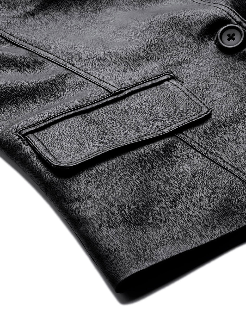 Leather Retail® Faux Leather Jacket For Women's ( LRCOBL )