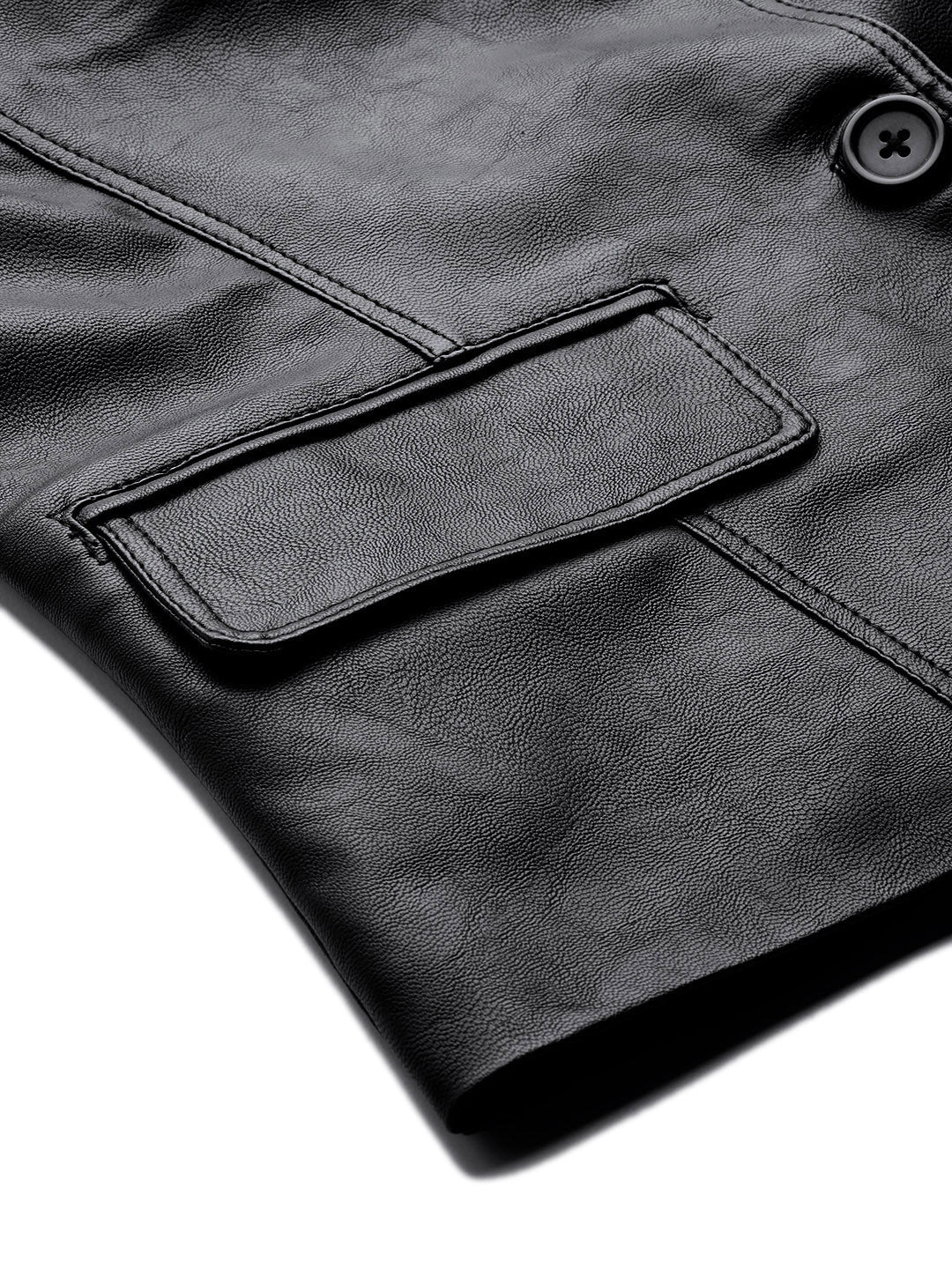 Leather Retail® Faux Leather Jacket For Women's ( LRCOBL )