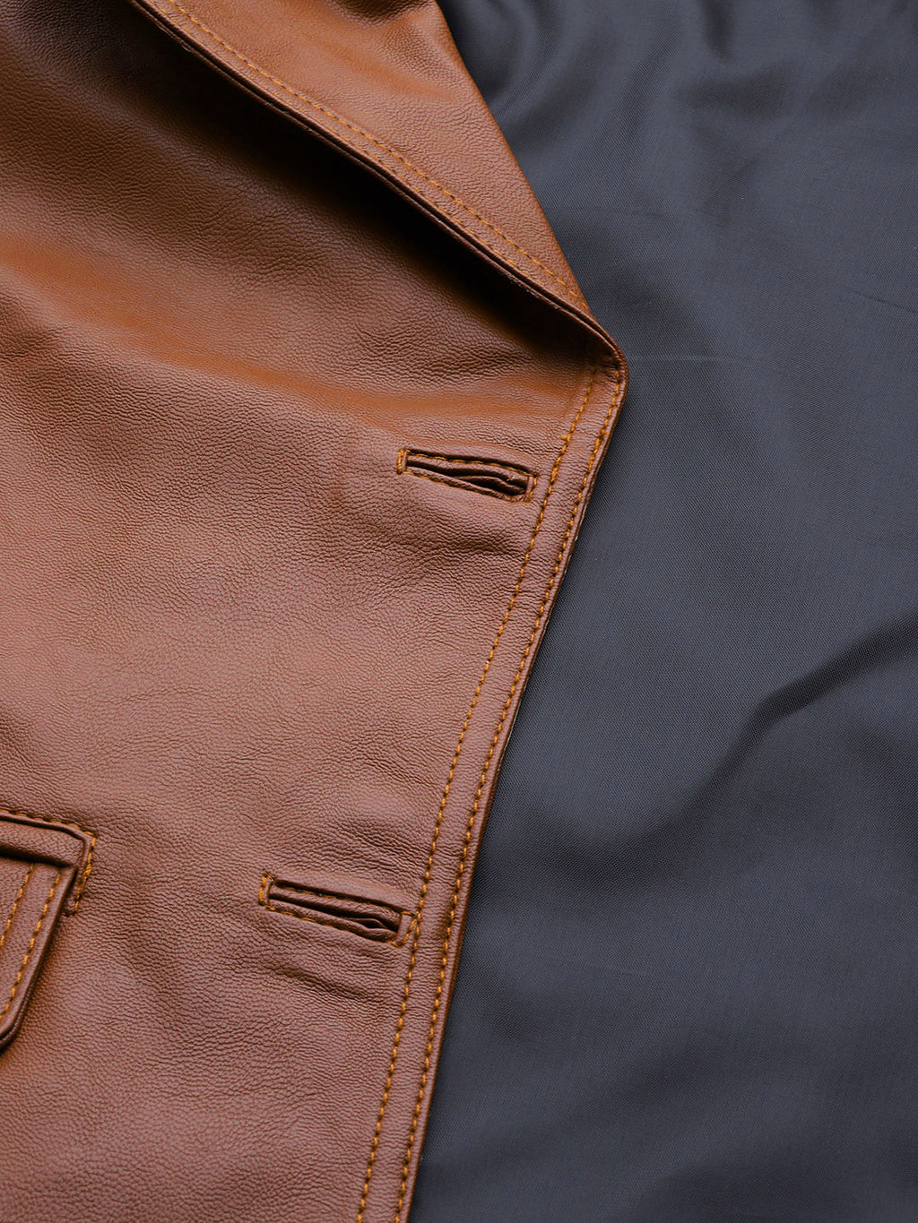 Leather Retail® Faux Leather Jacket for Women's ( LRCOBR )