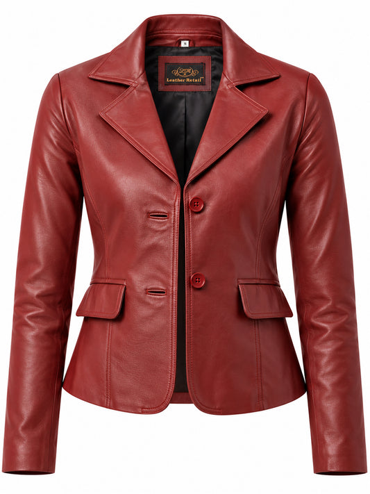 Leather Retail® Faux Leather Jacket for Women's And Girls