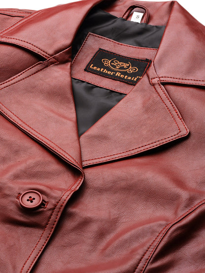 Leather Retail® Faux Leather Jacket for Women's And Girls ( LRCOCH )