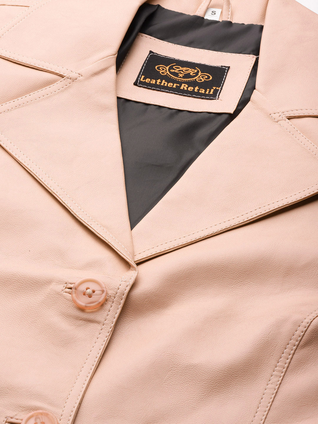 Leather Retail® Faux Leather Jacket for Women's ( LRCOPN )