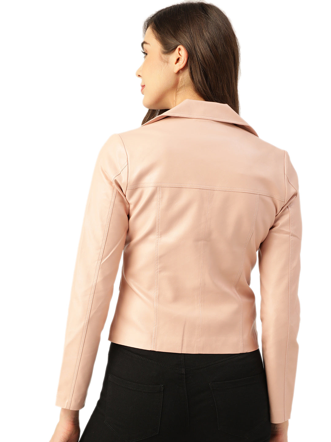 Leather Retail® Faux Leather Jacket for Women's ( LRCOPN )