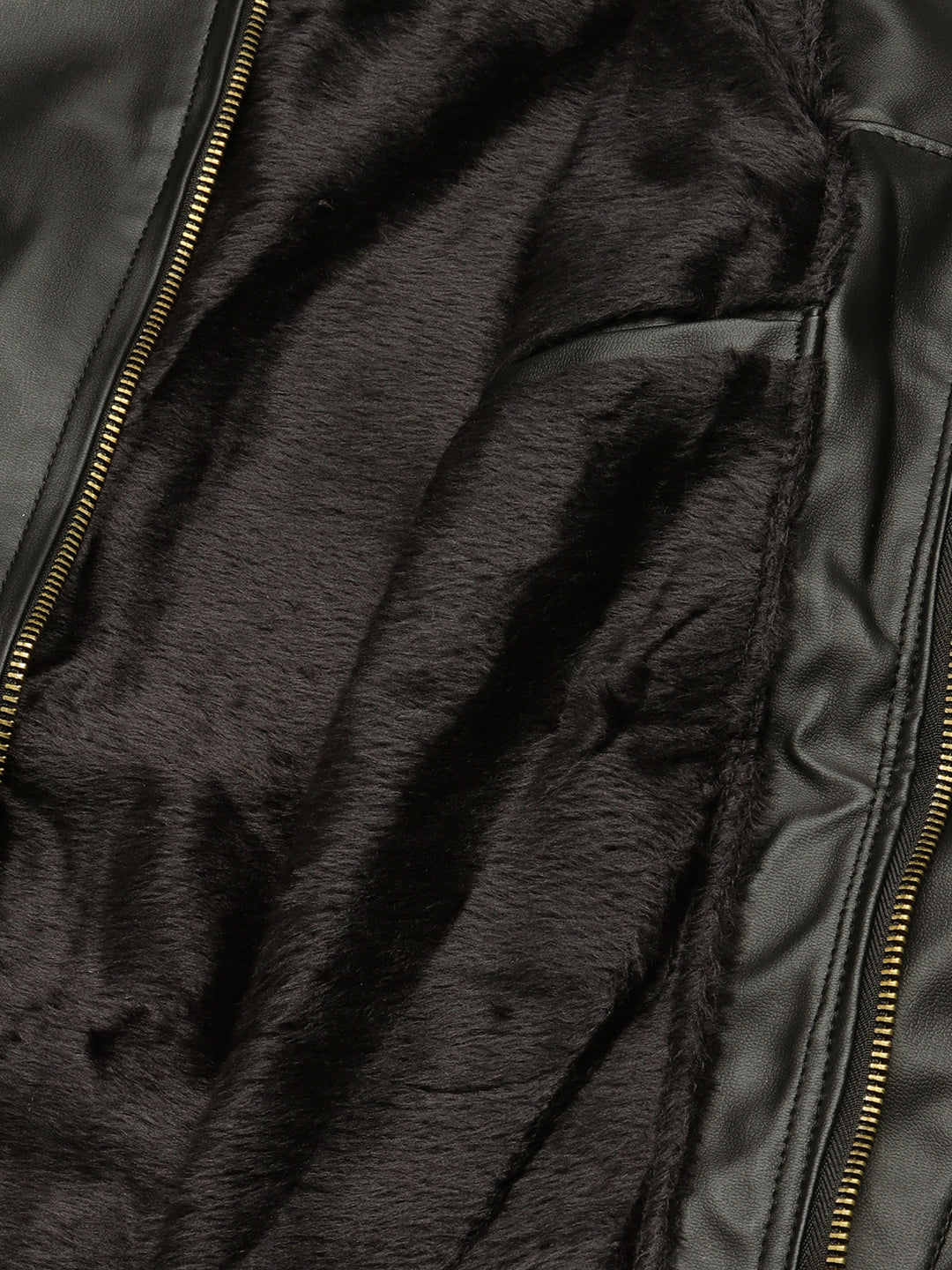 Leather Retail Men's Faux Leather Standard Length Jacket(LRDEBL)