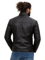 Leather Retail Men's Faux Leather Standard Length Jacket ( LRAIDEBL )