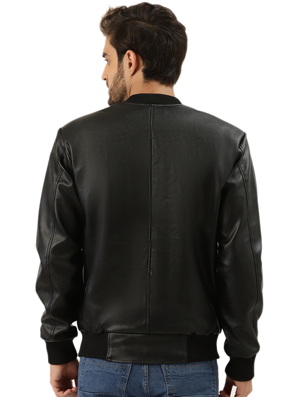 Leather Retail Men's Regular Jacket( LRELBL )