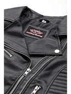 Leather Retail Faux Leather Women's Biker Jacket ( LRF30BL )