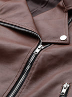 Leather Retail Women & Girls Solid Regular Jacket ( LRFRBR )