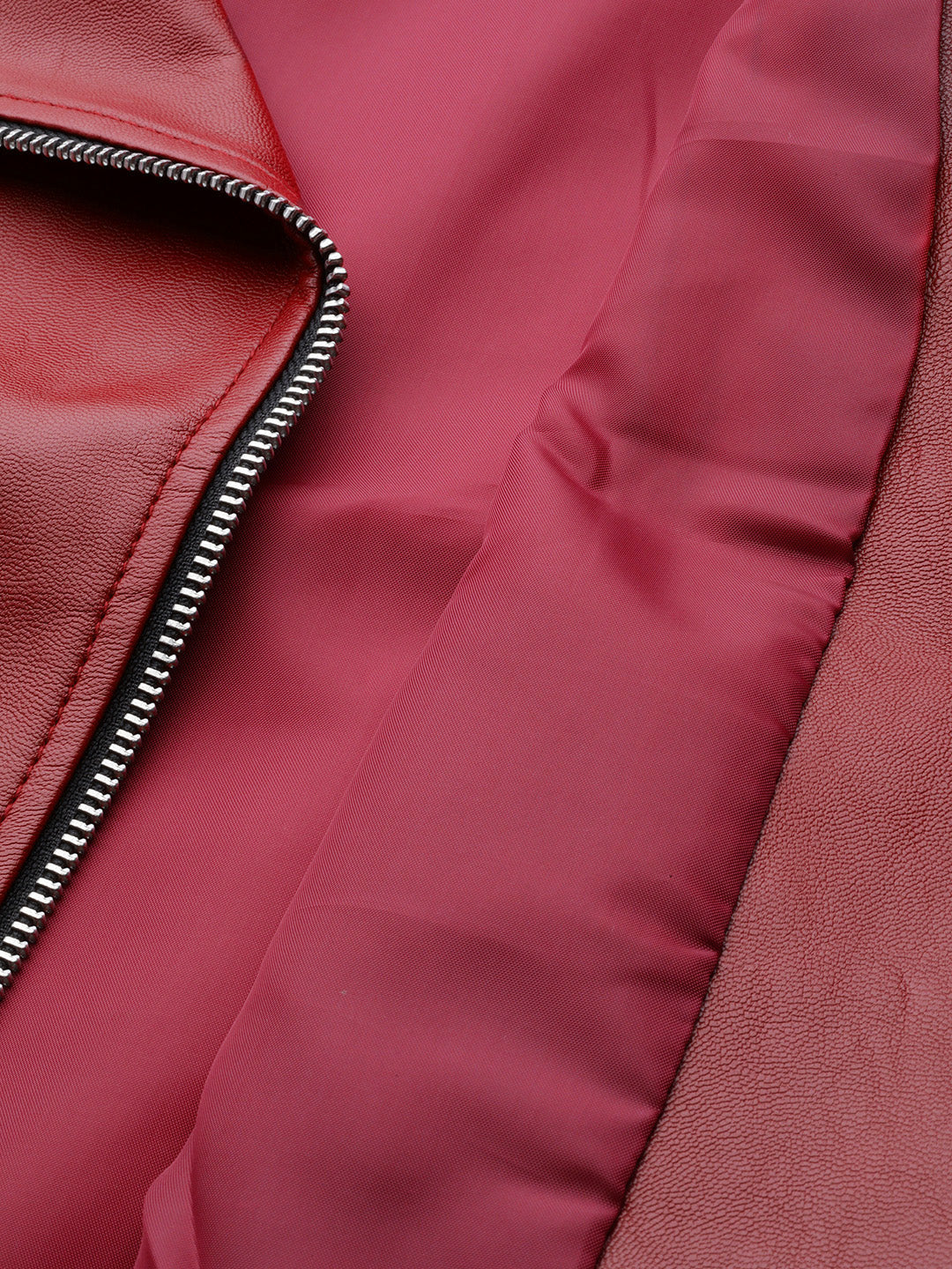 Leather Retail Women & Girls Solid Regular Jacket ( LRFRCH )