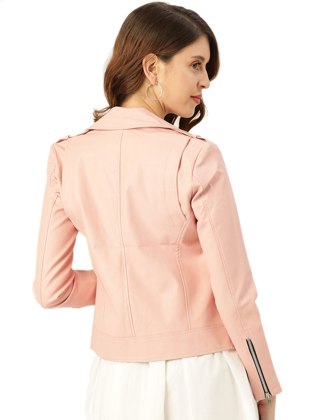 Leather Retail Girl's Regular Jacket ( LRFRPN )