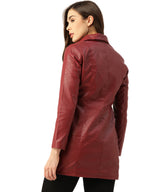 Leather Retail® Full Sleeve Solid Jacket for Women's( LRLOCH )