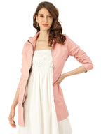 Leather Retail® Full Sleeve Solid Jacket for Women's( LRLOPN )