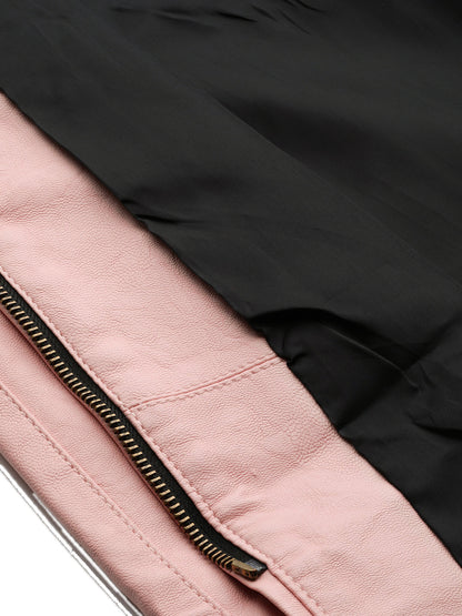 Leather Retail® Full Sleeve Solid Jacket for Women's(LRLOPN)
