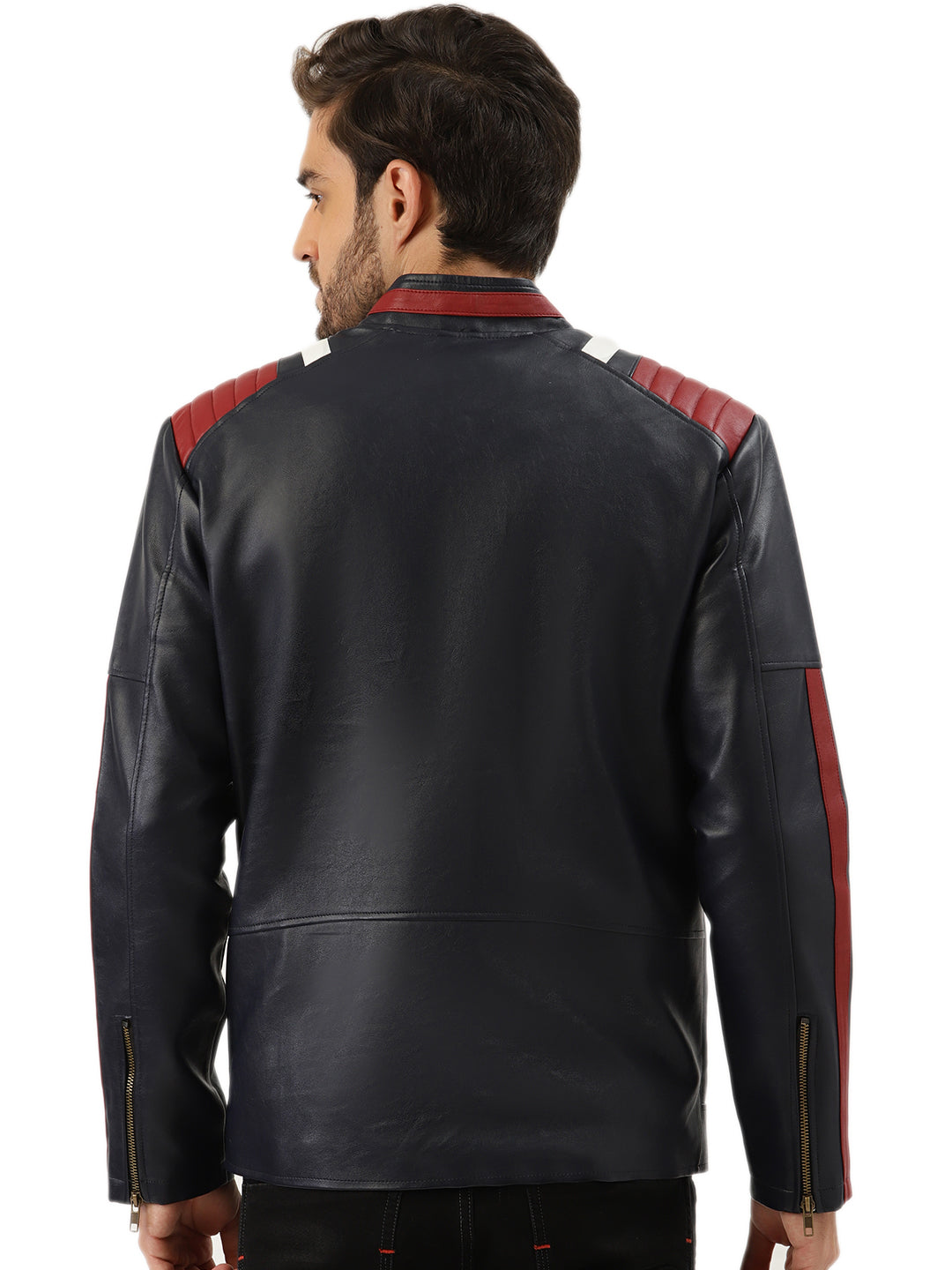 Leather Retail Men's Jacket(LRMPBU)