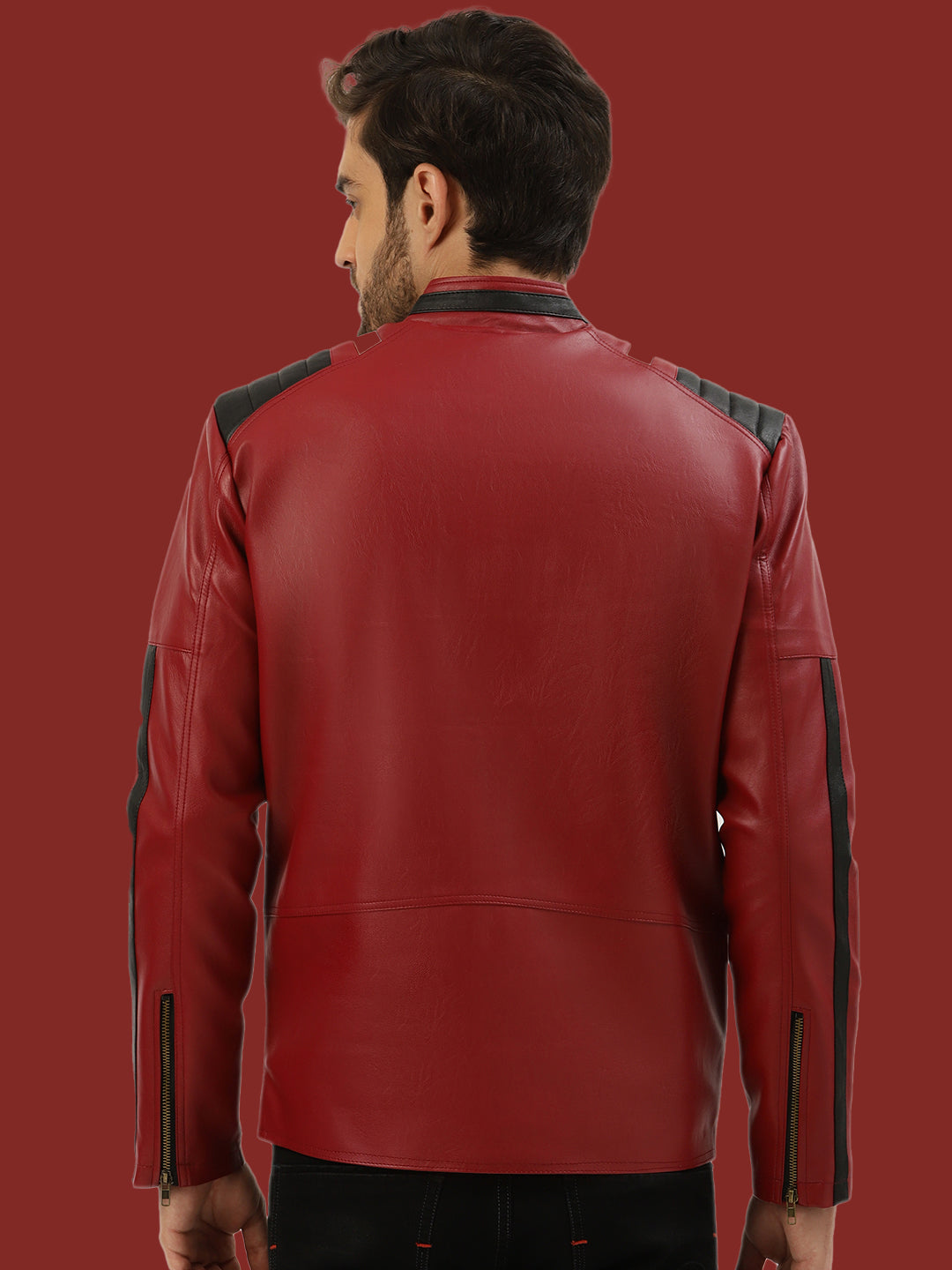 Leather Retail Men's Jacket(LRMPCH)