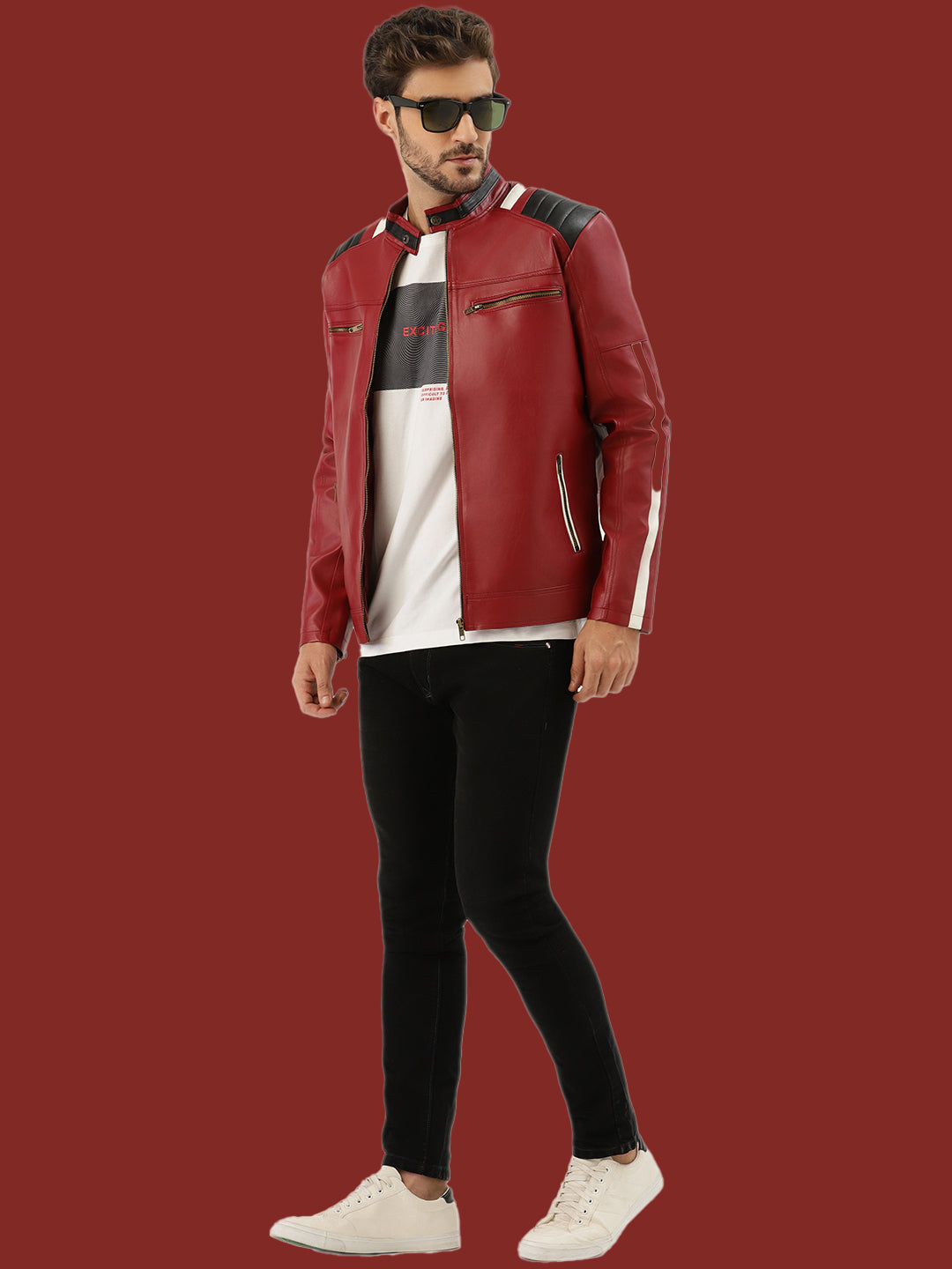 Leather Retail Men's Jacket(LRMPCH)