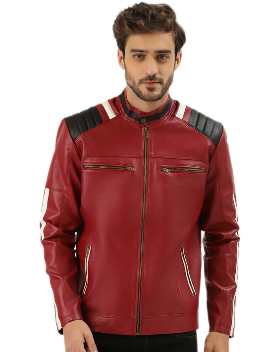 Leather Retail Men's Jacket(LRMPCH)