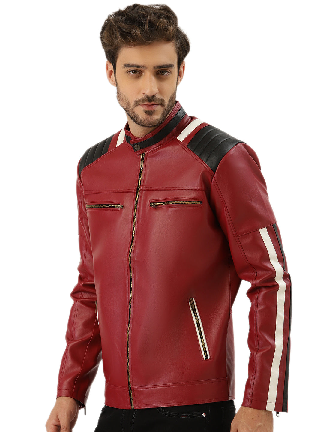 Leather Retail Men's Jacket( LRMPCH )