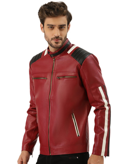 Leather Retail Men's Jacket(LRMPCH)