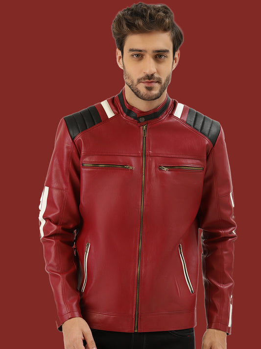 Leather Retail Men's Jacket(LRMPCH)