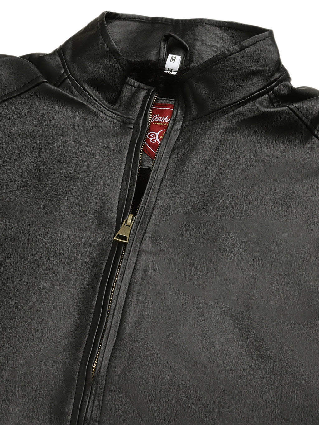 Leather Retail Men's Black Leather Jacket ( LRAIPLBL )