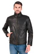 Leather Retail Pure Genuine Leather Biker Jacket ( LRPLM43BL )