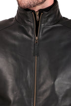 Leather Retail Pure Genuine Leather Biker Jacket ( LRPLM43BL )