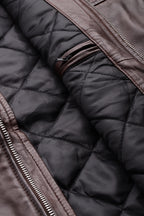 Leather Retail Genuine Leather Biker Jacket for Men's  ( LRPLM41CO )