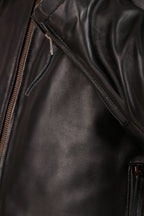 Leather Retail Pure Genuine Leather Biker Jacket ( LRPLM42BL )