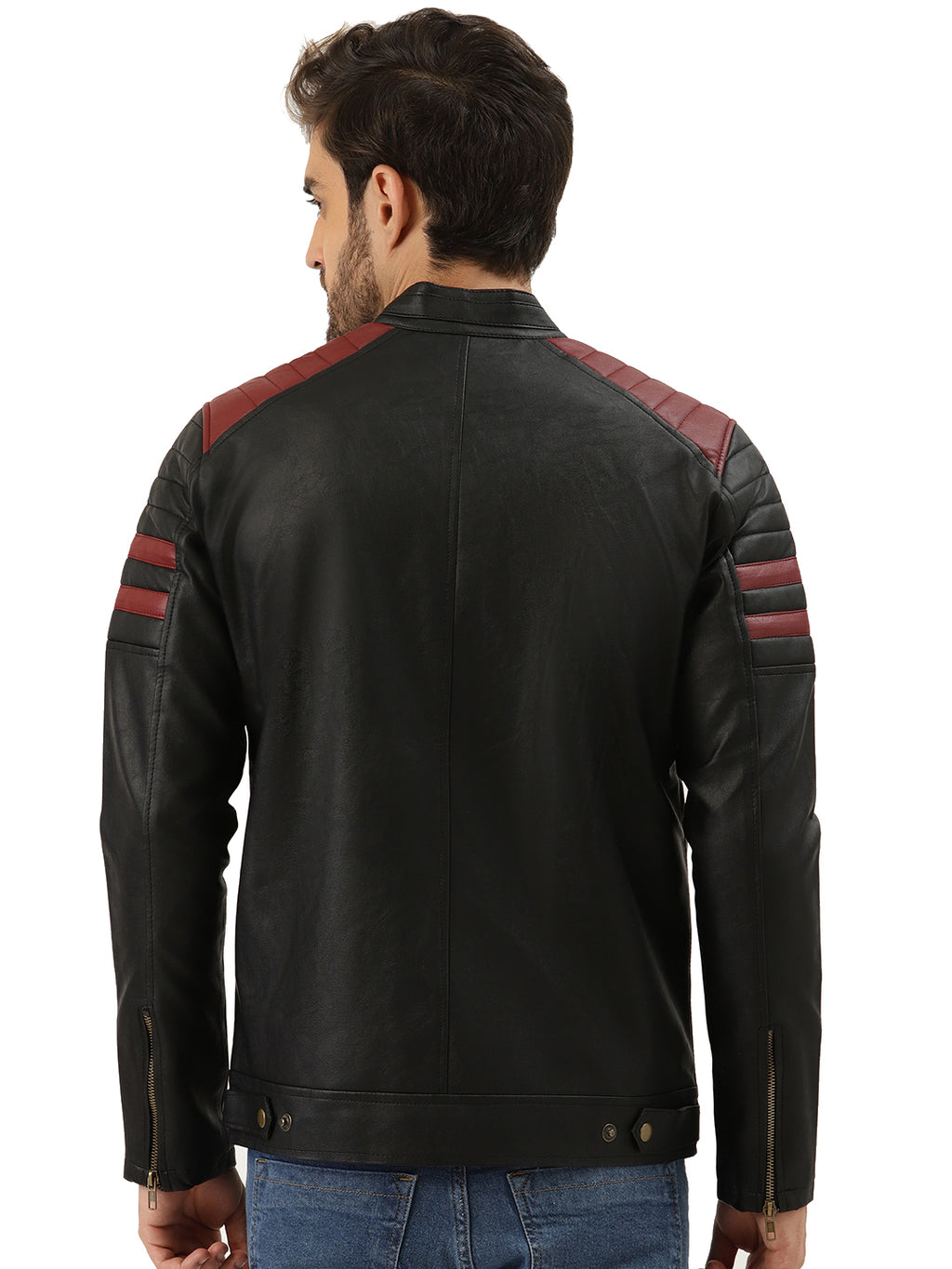 Leather Retail Men's Jacket ( LRRPBL )