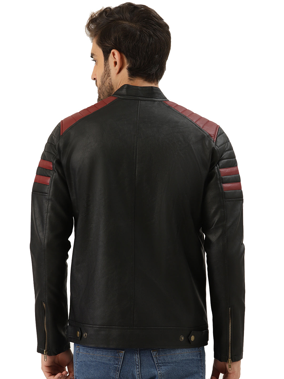 Leather Retail Men's Jacket ( LRRPBL )