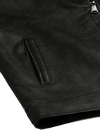 Leather Retail Men's Jacket ( LRRPBL )
