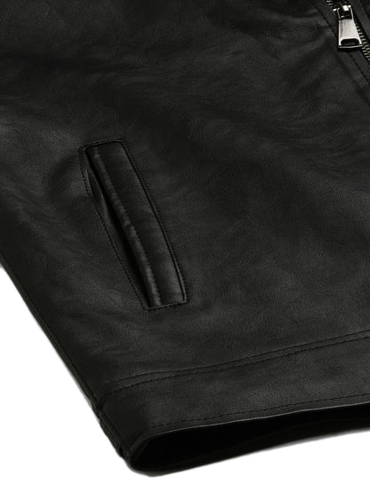 Leather Retail Men's Jacket ( LRRPBL )