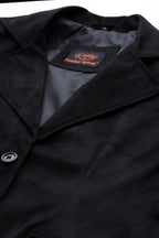 Leather Retail Women's Suede Faux Leather Jacket ( LRSUDCOBL )
