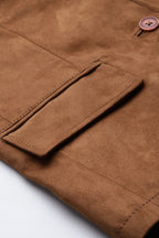 Leather Retail Women's Suede Faux Leather Jacket ( LRSUDCOBR )