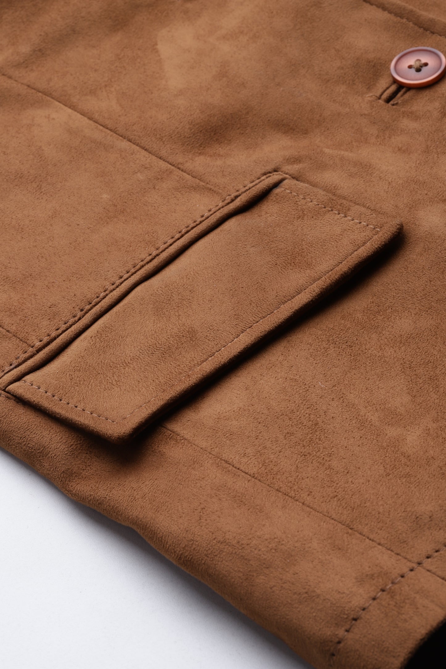 Leather Retail Women's Suede Faux Leather Jacket ( LRSUDCOBR )