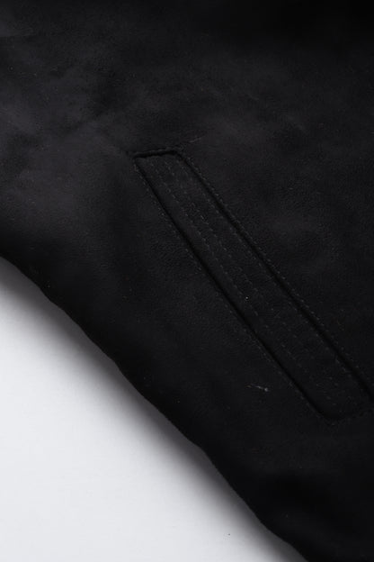 Leather Retail Men's Suede Faux Leather Jacket (LRSUDDEBL)