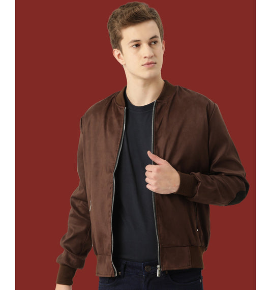 Leather Retail Suede Faux Leather Jacket For Men's (LRSUDELCO)