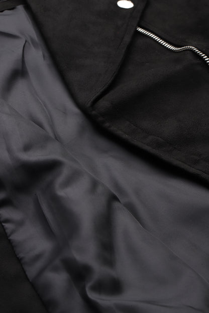 Leather Retail Women's Suede Full Sleeve Biker Jacket