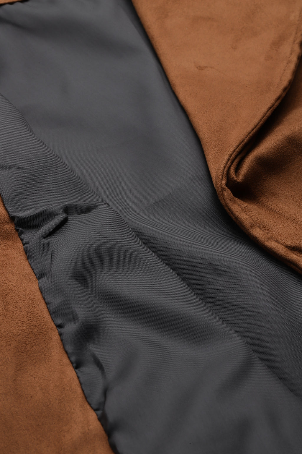 Leather Retail Women's Suede Faux Leather Jacket ( LRSUDFRBR )
