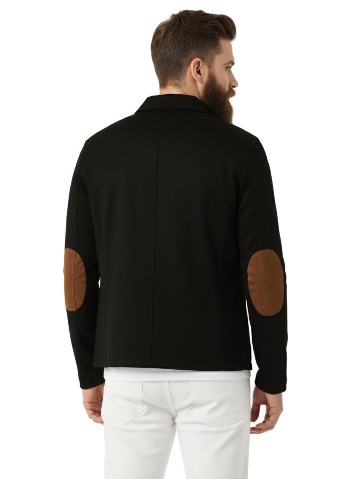 Leather Retail Men's Suede Faux Leather Jacket ( LRAISUDM33BL)