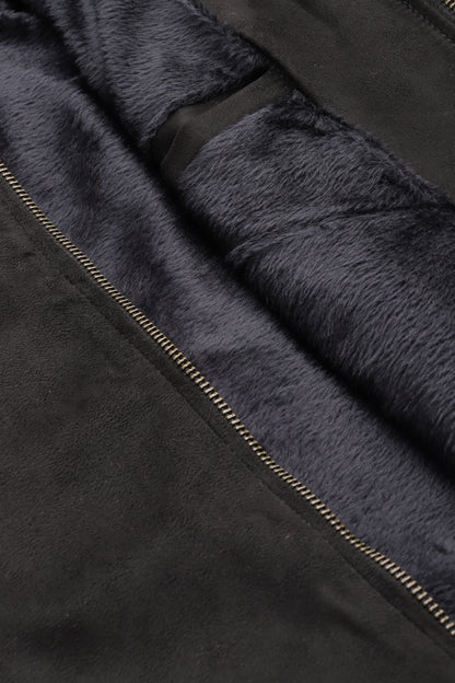 Leather Retail Men’s Casual Suede Leather Regular Jacket ( LRSUDM45BL )