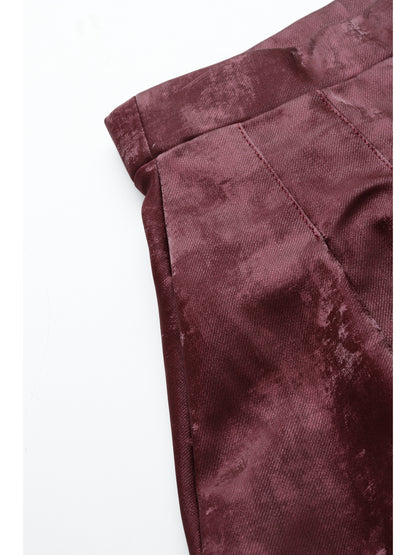 Leather Retail Cheery suede pleated skirt for women's & Girl's ( LRSUDSKRT2CH )