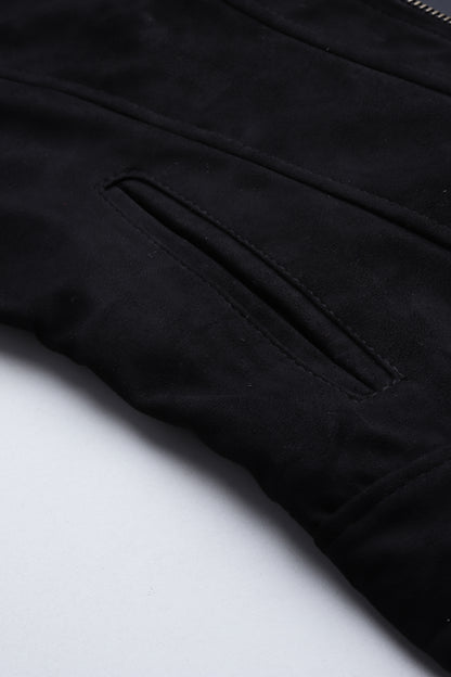 Leather Retail Women's Suede Faux Leather Jacket ( LRSUDWBN )