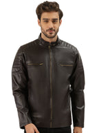 Leather Retail Teakwood Faux Leather Jacket( LRTWCO )