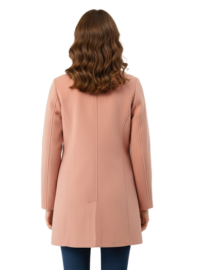 Leather Retail Long Winter Wear Velvet Jacket For Women ( LRAIVEL3BPN )