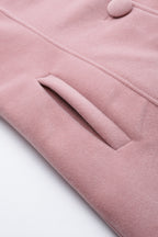 Leather Retail Long Winter Wear Velvet Jacket For Women ( LRAIVEL3BPN )