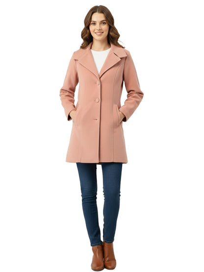 Leather Retail Long Winter Wear Velvet Jacket For Women ( LRAIVEL3BPN )