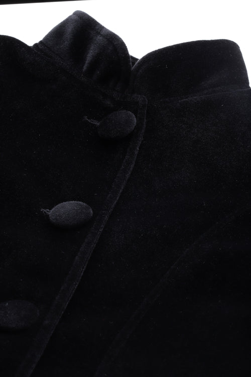 Leather Retail Coat Winter Wear Velvet Jacket For Women's ( LRVEL4BBL )