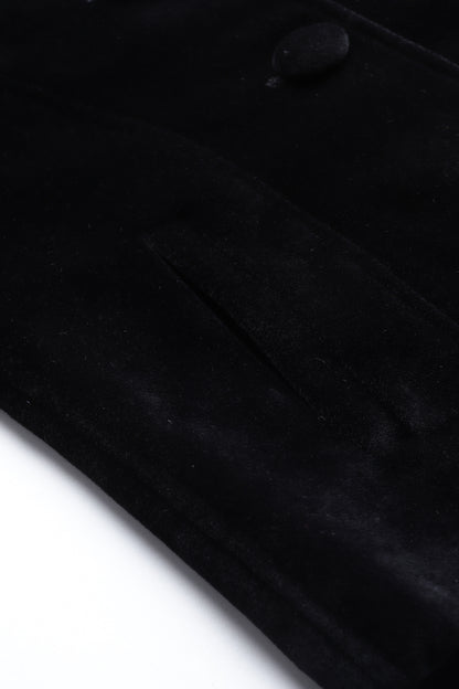 Leather Retail Coat Winter Wear Velvet Jacket For Women's ( LRVEL4BBL )